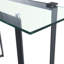 Walsham 110cm Glass Console Table