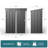 Aiho 5 ft. W X 3 ft. D Metal Vertical Storage Shed-65754012