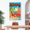 " Havana Tourism Vintage Poster Canvas Print "