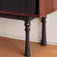 Buffet en bois massif noir