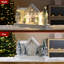Décoration de table 16 "L Christmased Snowed Villages