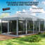 3 X 6m Pop Up Gazebo, 3-level Height Adjustable Outdoor Canopy Shelter, 210d Fabric With 6 Removable Mesh Walls, Powder-coated Steel Frame, 6 Guy Ropes & 12 Ground Stakes, Portable Carry Bag, Wedding Party Tent, Grey