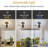 Modern Flush Mount Ceiling Fan With Led Light And Remote Control, 3 Abs Blades Noiseless Reversible Dc Motor For Patio Living Room