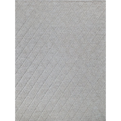 Brentwood Geometric Area Rug in Silver