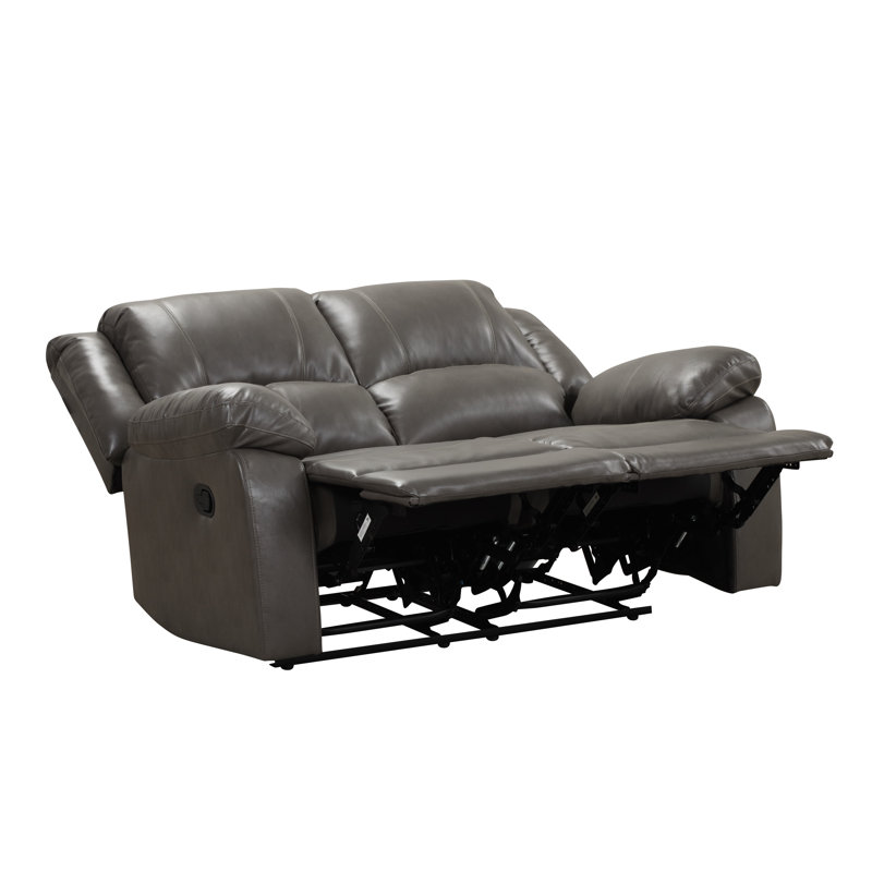 60" Upholstered Manual Reclining Loveseat