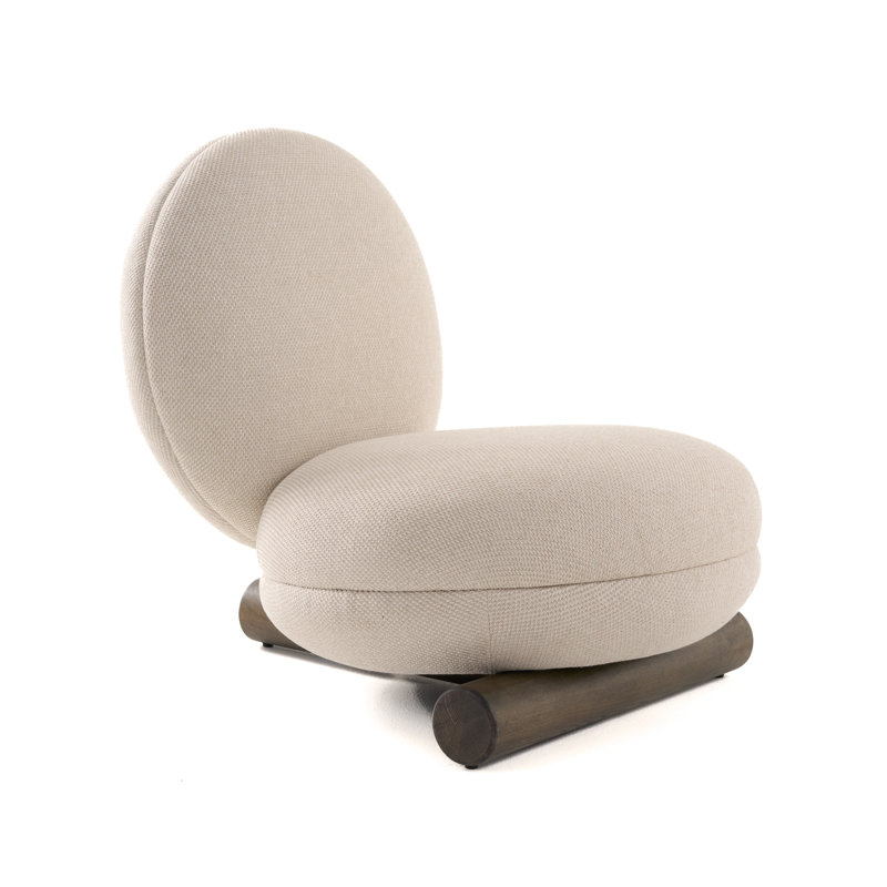 Fauteuil d'appoint rembourré Glada