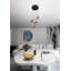 Cadesha 4 - Light Black Cluster Pendant-1473460362