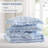Soft Microfiber Bedding Sets, Full Queen Bow Quilt For Modern Home