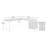 L-Shaped Desk, Black Finish-26096304