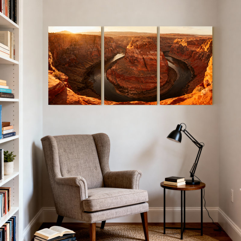 Scénario et paysages urbains Grand Canyon, H 24 po x l 48 po