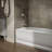 Bancroft 60" x 32" Alcove Soaking Acrylic Bathtub-10978909-101378180