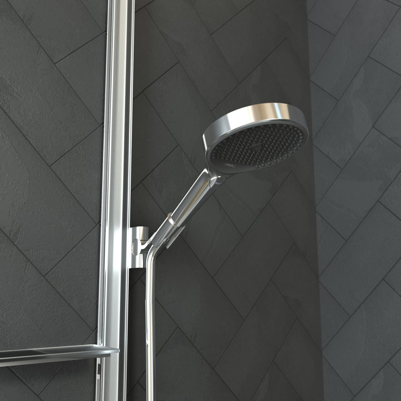 Hansgrohe Rainfinity Handheld 3-Jet Showerhead 130, Chrome, 1.75 GPM