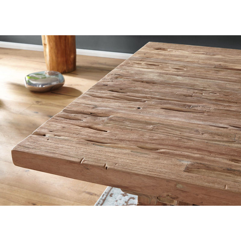 Bassano Teak Solid Wood Dining Table, H78 x L250 x W100cm