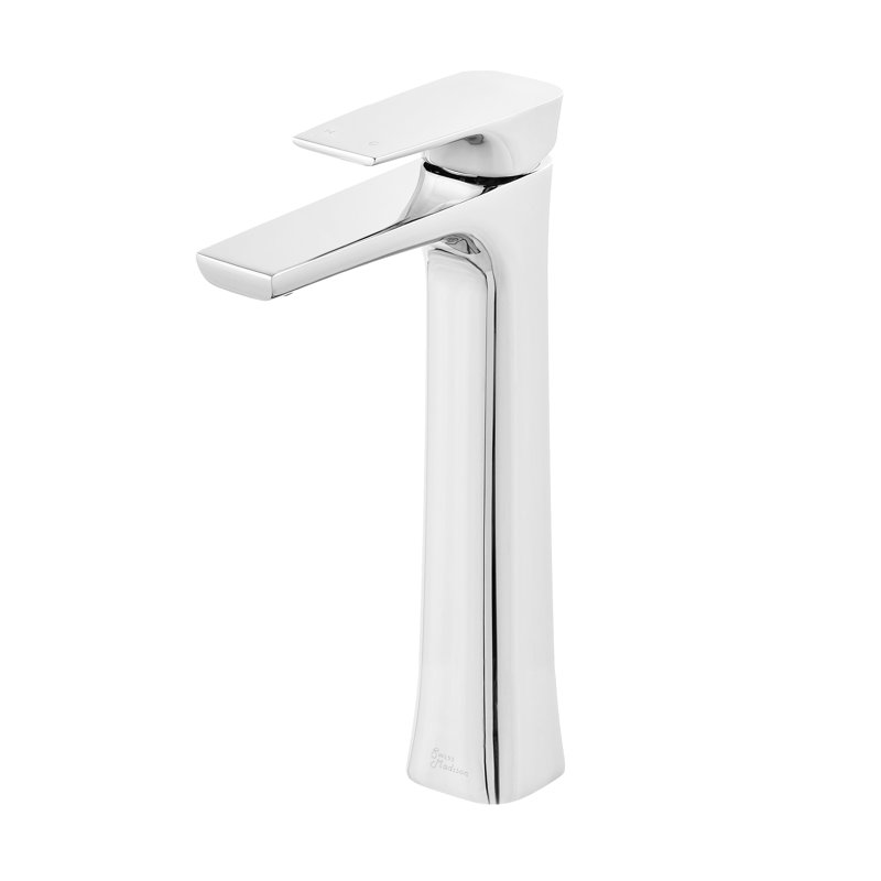 Monaco Single Hole, Single-Handle, High Arc Bathroom Faucet, Chrome