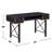 Rectangular Computer Desk With 2 Drawers, Black