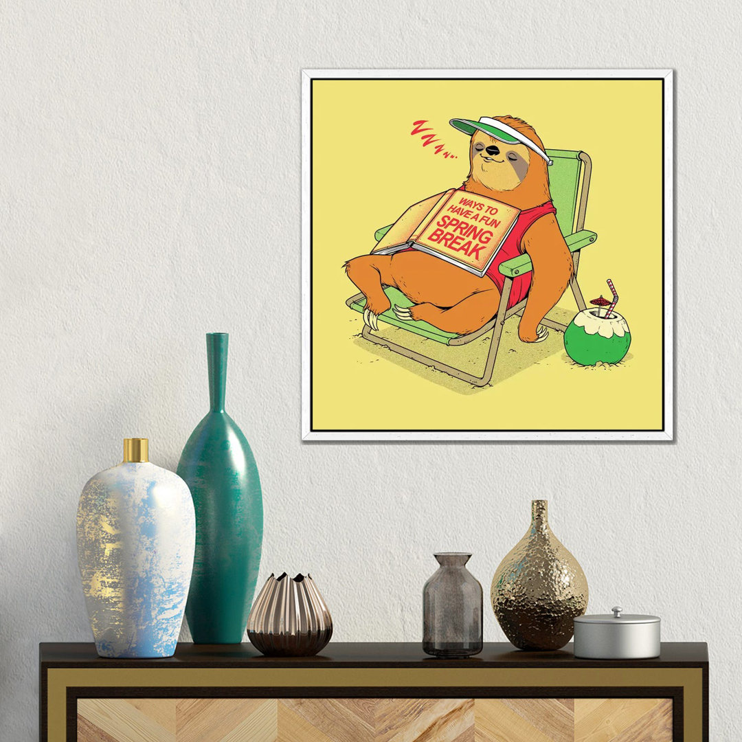 Ways To Have A Fun Spring Break von Tobias Fonseca - Gallery-Wrapped Canvas Giclée on Canvas