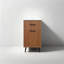 18" Modern Mini Free-standing Single Bathroom Vanity With Ceramic Top For Small Space