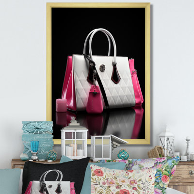 Pink Fashion Bag Glamour III - Fashion Wall Art Prints
