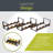 12 Bottle Rustic 3 Tier Stackable Wine Rack Freestanding Organizer