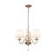Lustre boho à 3 lumières à intensité variable 20,8 po