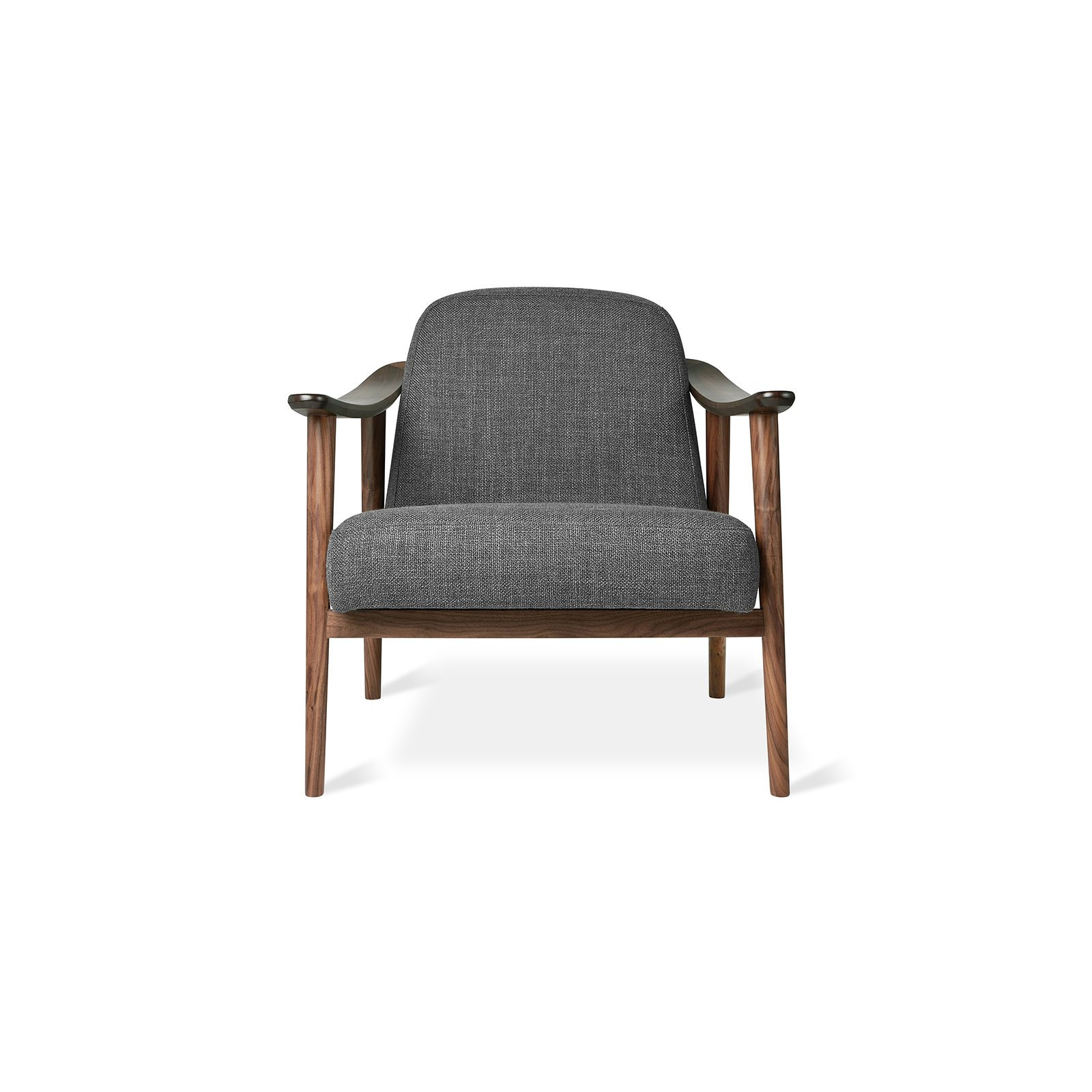 Baltic Chair, Walnut, Andorra Pewter Performance Basketweave
