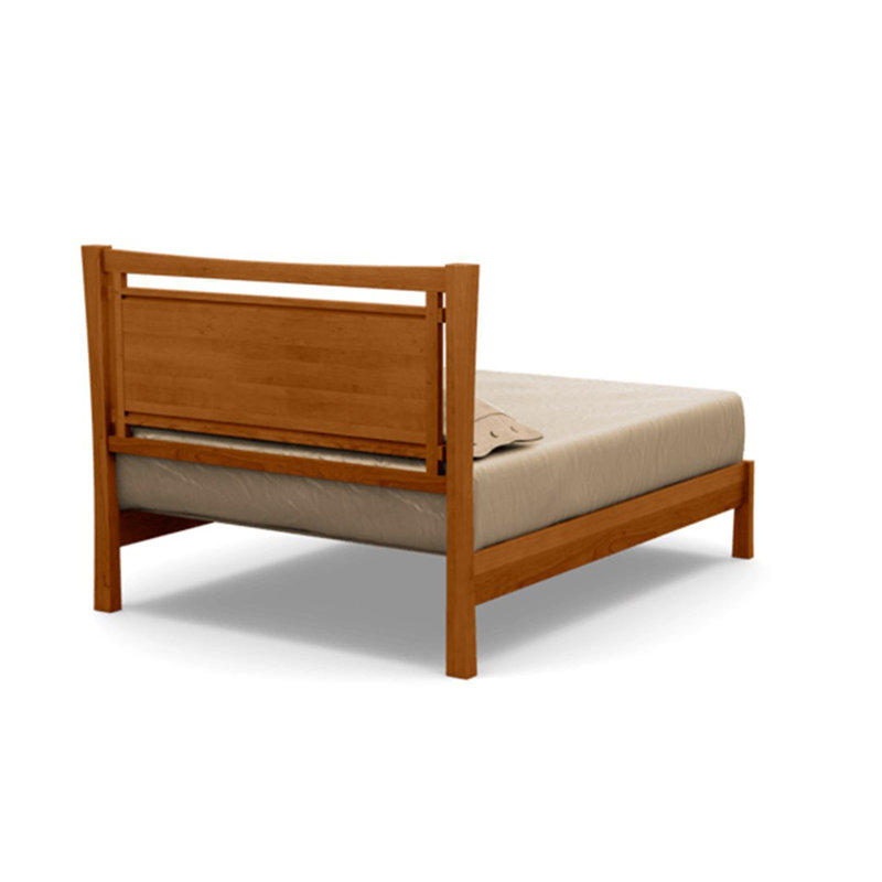 Monterey Solid Wood Platform Bed, King, Autumn Cherry, Conventional