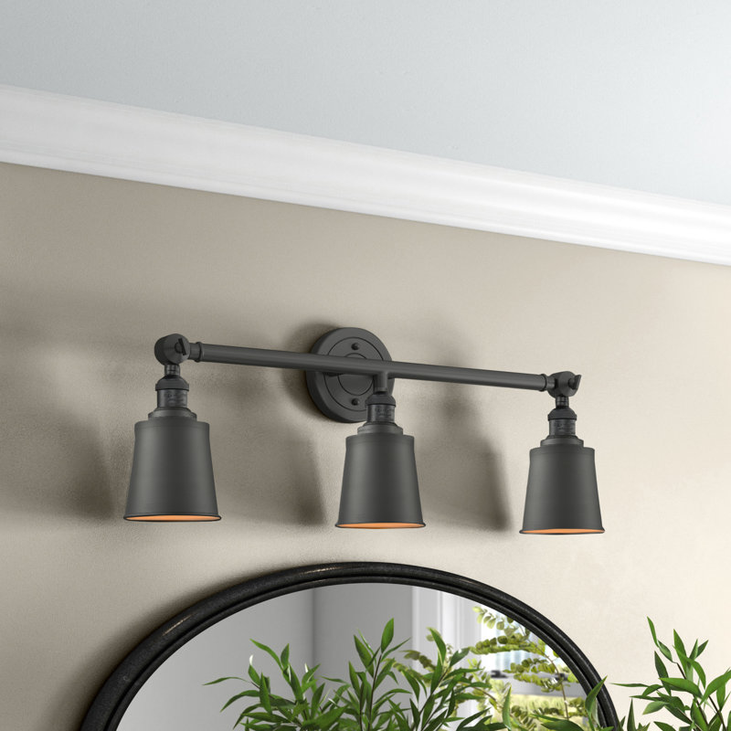 Lavender Hill 3 - Light Dimmable Vanity Light, Oil Rubbed Bronze