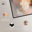 Décoration murale abstraite Hazy Sunset III par Art Remedy, cadre noir, 20 x 30-51571546-51571621
