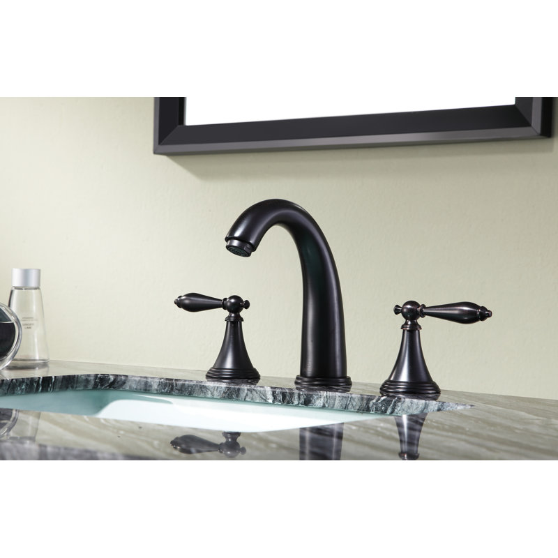 Queen Widespread Bathroom Faucet, Oil Rubbed Bronze