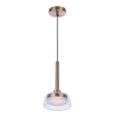 Luminaire suspendu conique à 1 lumière DEL Talisha