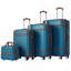 Ensembles de valises Hardshell 4 pièces 20 "+ 24" + 28 "Valise et valise à roulettes