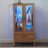 Lighted Curio Cabinet With Adjustable Shelves, Two Doors, And One Drawer For Versatile Display And Storage In Any Home-1986027850