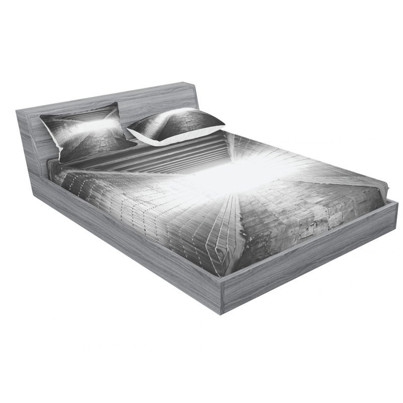 Microfiber Sheet Set, Queen Sheet Set + Fitted Sheet + 2 Pillowcases