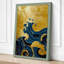 Golden Wave Japandi - Wrapped Canvas-407706880-407707004