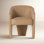 Tillison Genuine Leather Dining Armchair