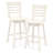 24.5" Counter Height Bar Chairs Swivel Bar Stools With Hollow Backrest-116059766-116059765