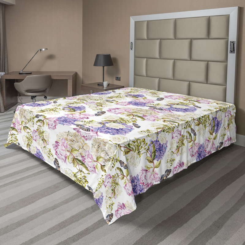 Drap plat Ambesonne, Drap plat pour très grand lit californien