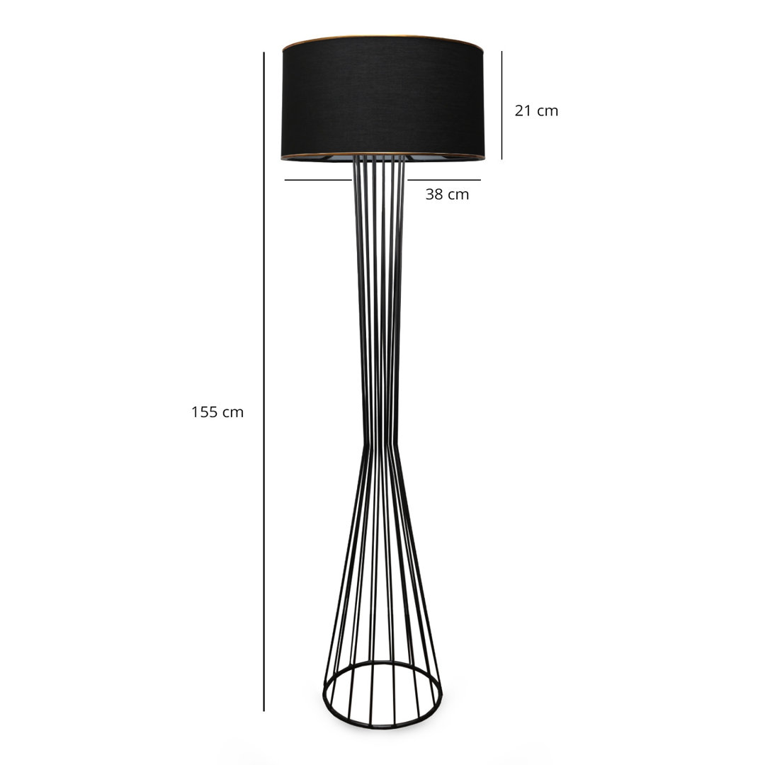 140 cm Stehlampe Sharleen