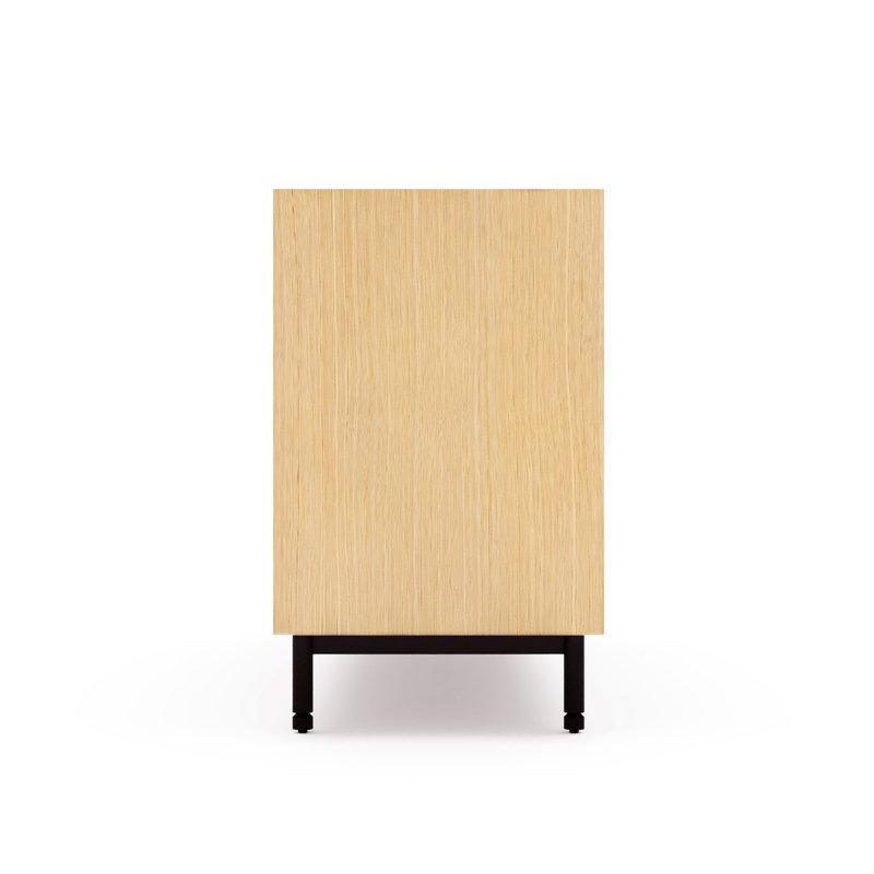 Munro 6 Drawer Dresser, White Oak