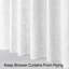 Linen Blend Single Shower Curtain-122795667