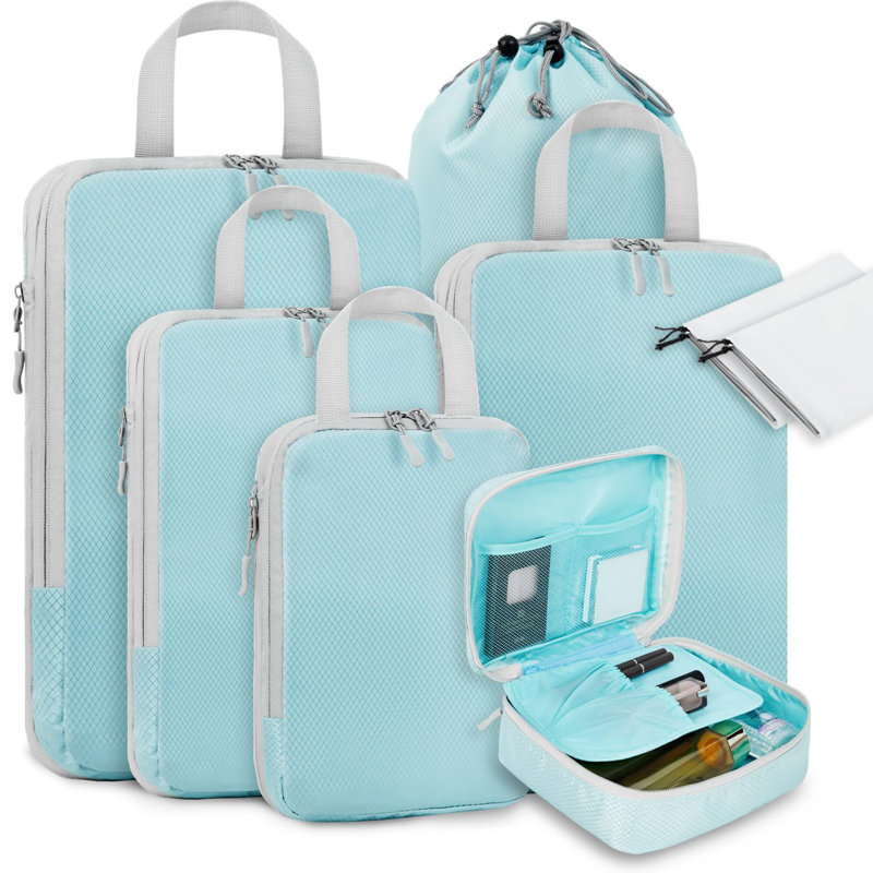 Rebrilliant Fabric Storage Bag, Blue