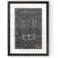 «Barware Blueprint I» par Paul Cezanne - reproduction d'art encadrée-1686474090-1687301480-1687301524