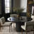 Ilayah 60 " Round Stone Top Dining Table