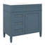 36'' Bathroom Vanity With Single Sink, Modern Bathroom Storage Cabinet With 2 Drawers, 1 Tip-Out Drawer And 1 Door, Solid Wood Frame-379211011