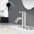 Single-Hole Single-handle Bathroom Faucet with Drain Assembly-101114604