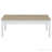 Distressed Pine And White 3-Piece Coffee Table Set