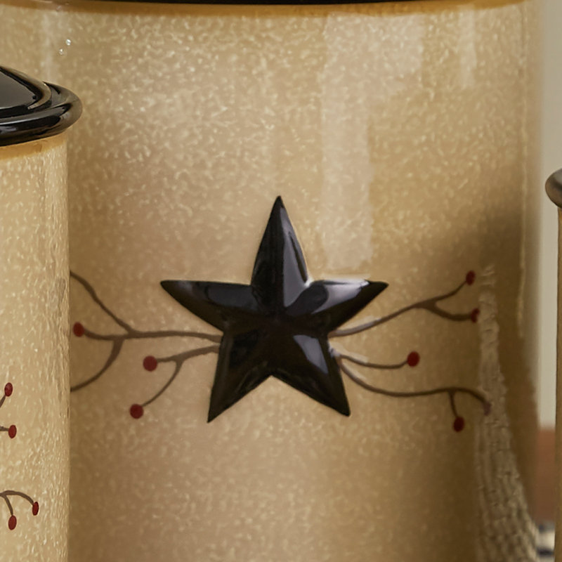 Stoneware Canister - Set of 3