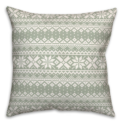Reversible Throw Pillow