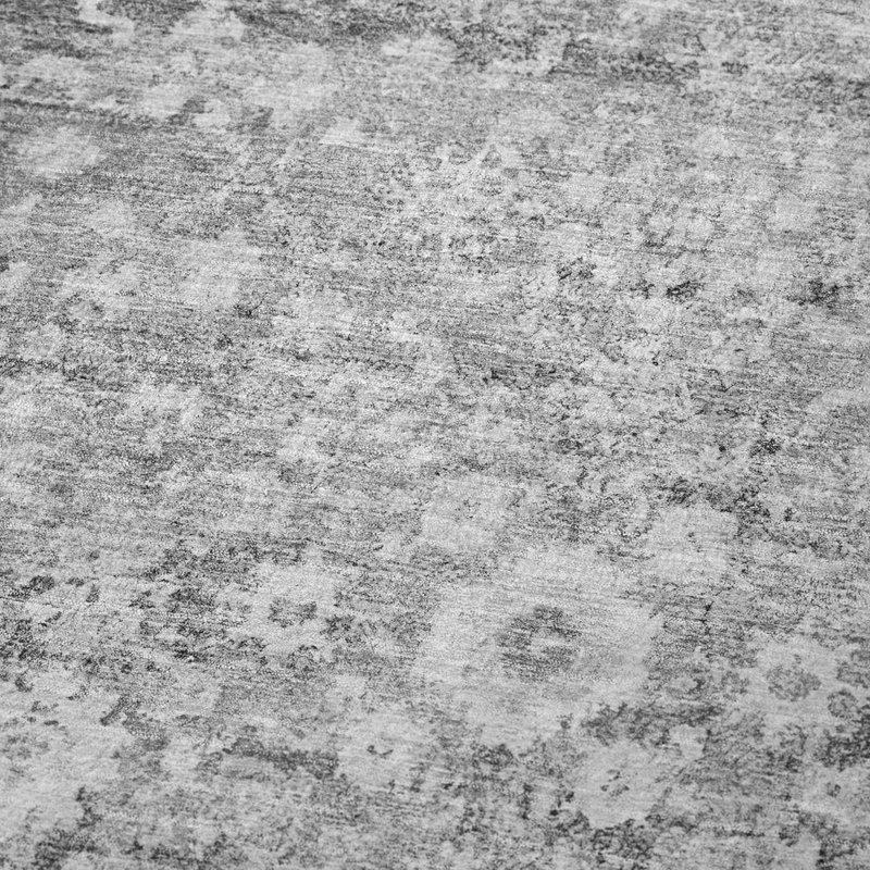 Jeté oriental Sherpa ASB651 lavable à la machine Addison, Argent argent