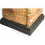 Aledra Square Polyresin Propane Smokeless Fire Column